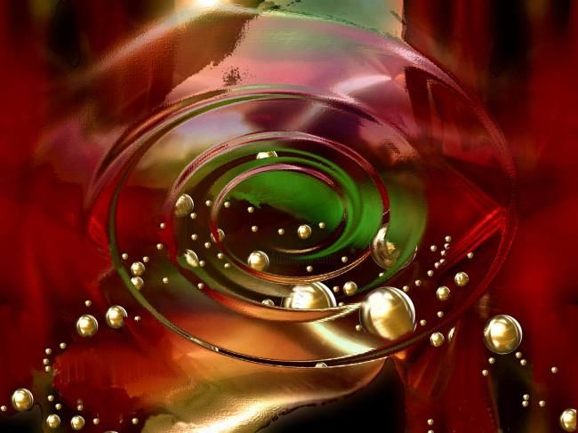 Digital Arts titled "Zephyr Moons" by Cherie Hanson, Original Artwork