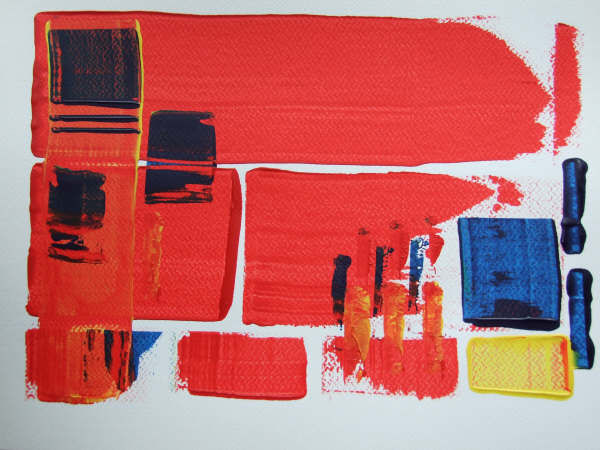 Painting titled "Clef.1" by Richard Mangold, Original Artwork, Oil