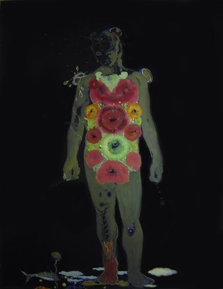 Peinture intitulée "Senegal 1" par Rob Arbouw, Œuvre d'art originale, Autre