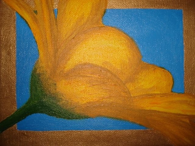 Painting titled "margherita" by Belinda Sorensen, Original Artwork
