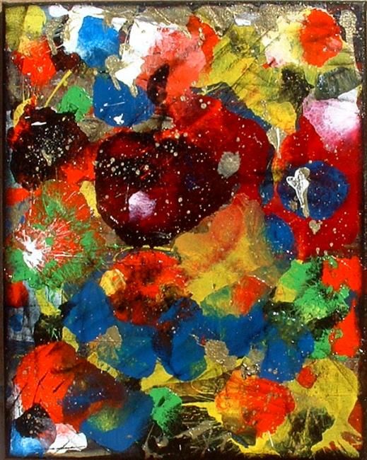 Peinture intitulée "Patchwork 1" par Joel Jambou, Œuvre d'art originale, Huile