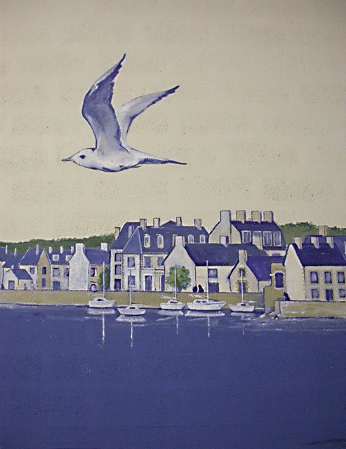 Peinture intitulée "SITE D'EYBENS / REM…" par Nessé, Œuvre d'art originale, Acrylique