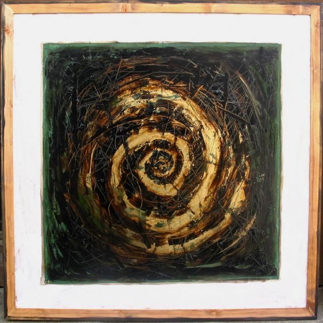 Painting titled "Anodonta anatina-Le…" by Aleksej Daniel Djermanovic, Original Artwork