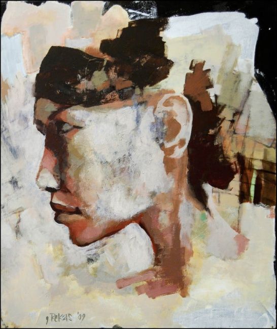 Malerei mit dem Titel "UNDERTONE IV" von Grzegorz Rekas, Original-Kunstwerk, Andere