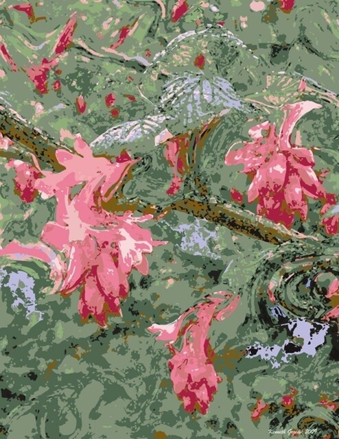 Digital Arts titled "Spring Aura #25" by Ken Grzesik, Original Artwork