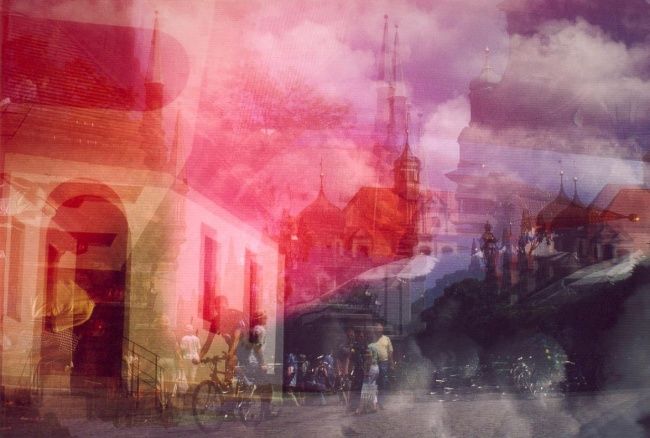 Fotografie getiteld "Munich" door Angela Bruno, Origineel Kunstwerk