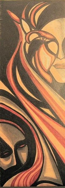 Painting titled "STUDIO 5" by Michele Tortorelli, Original Artwork, Pencil