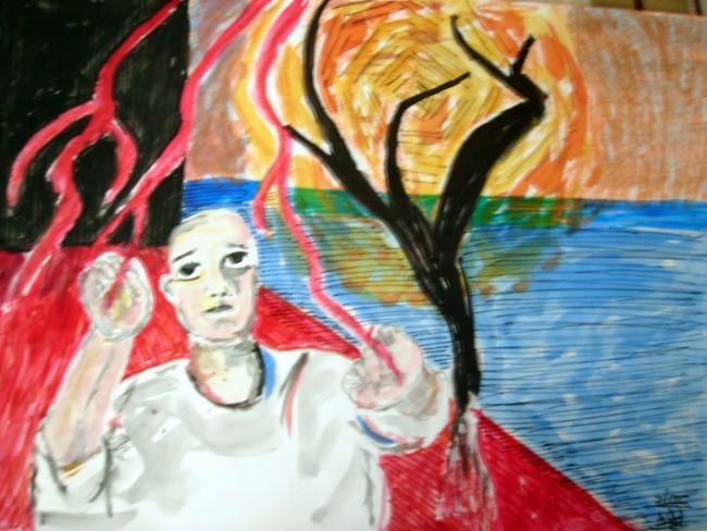 Painting titled "P1010008.JPG" by Imad Ansari, Original Artwork