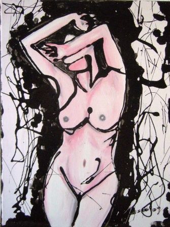 Pintura intitulada "INCÓGNITA" por Mário Fresco, Obras de arte originais, Óleo