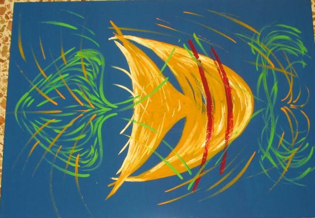 "in fondo al mar" başlıklı Tablo Eleonora Pignattini tarafından, Orijinal sanat