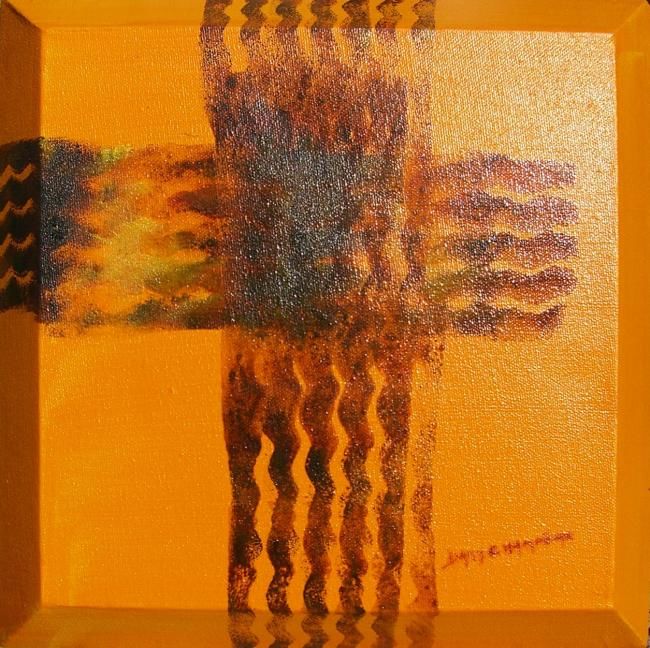 「DIVAGATION」というタイトルの絵画 Dany Champemeによって, オリジナルのアートワーク