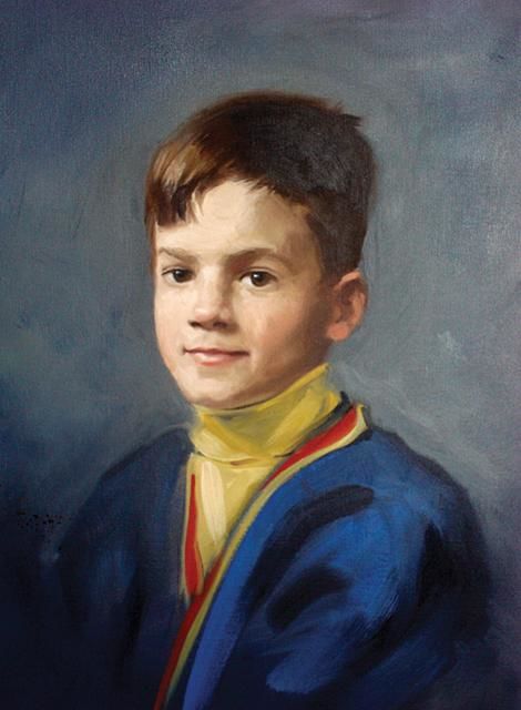 Painting titled "Matt" by Peter Kiesners, Original Artwork, Oil