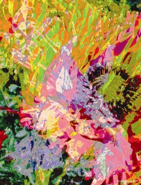 Digital Arts titled "Summerness #1" by Ken Grzesik, Original Artwork, Digital Painting