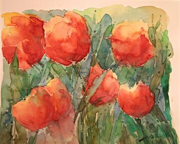 Schilderij getiteld "35.jpg" door Habibollah Aghamohammadi, Origineel Kunstwerk