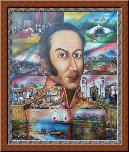 Painting titled "LA LIBERTAD" by Julio Melgar, Original Artwork