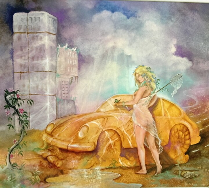 绘画,  32.3x36.6 in 