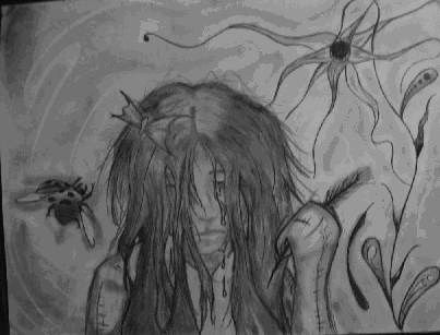 Painting titled "Ella me Recuerda" by Graciela Hidalgo, Original Artwork