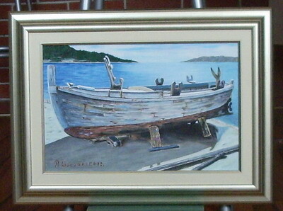 Peinture intitulée "IMGP6173.jpg" par Radomir Goldoni, Œuvre d'art originale, Huile