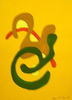 Painting titled ""SUSPENDED ANIMATIO…" by Elaine Beverley Tyrrell, Original Artwork, Oil