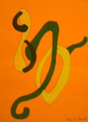 Schilderij getiteld ""LANGUOR"" door Elaine Beverley Tyrrell, Origineel Kunstwerk, Olie