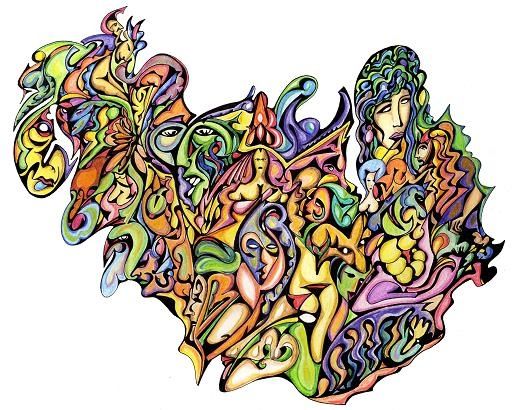 FAVOLA 绘画, 11.8x14.6 in