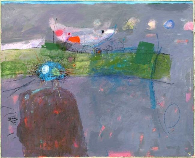 Painting titled "APRELY" by Arturs Akopjans, Original Artwork