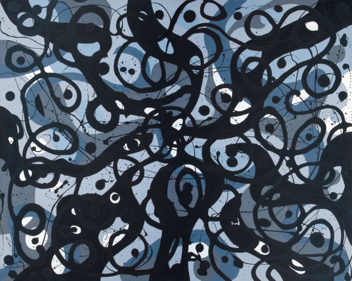 Quiet Emptiness 绘画, 48x60 in