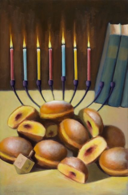 Peinture intitulée "Light of Freedom" par Tzvi Abraham, Œuvre d'art originale