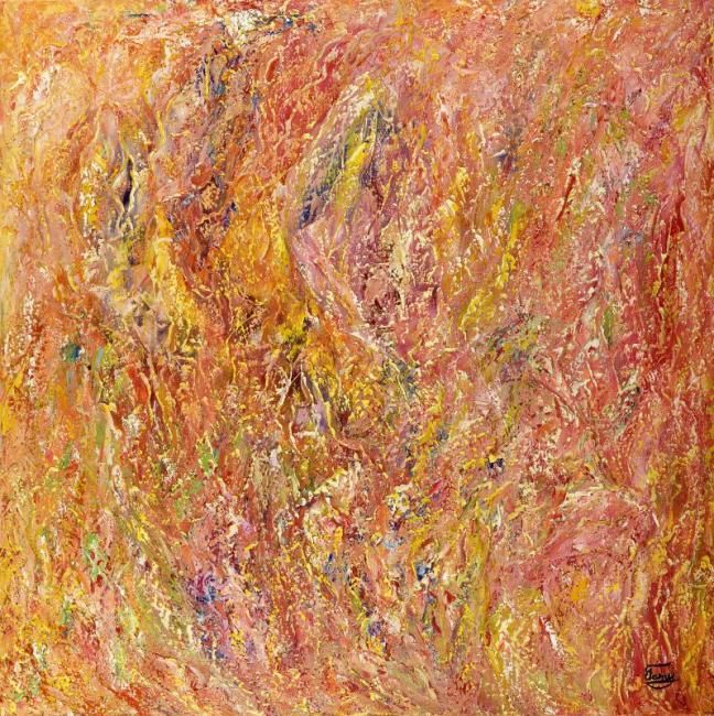 Painting titled "Judean Summer" by Tamy Moldavsky, Original Artwork