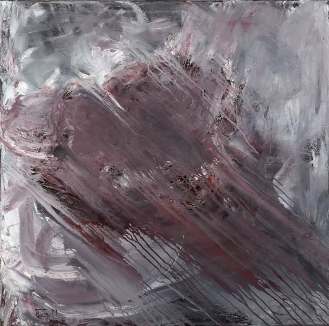 Painting titled "Winter Sky" by Tamy Moldavsky, Original Artwork