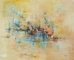Peinture intitulée "Le reflet d'un beau…" par Elisa Cook Benbassat Bassat, Œuvre d'art originale, Huile