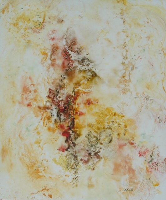 Peinture intitulée "Arôme de fleurs" par Elisa Cook Benbassat Bassat, Œuvre d'art originale, Huile