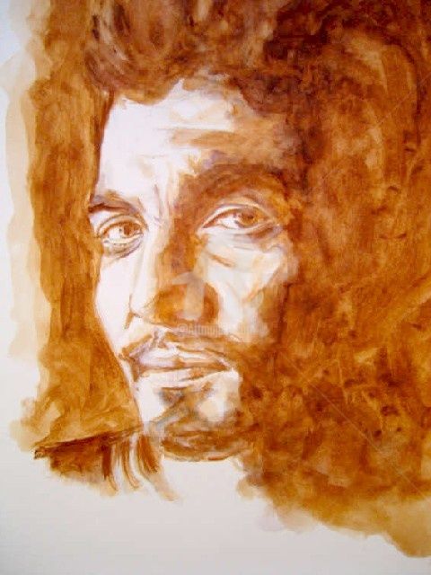 Painting titled "PESCATORE" by Gian Piero Trucco, Original Artwork, Oil