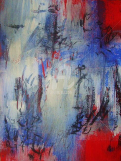 Painting titled "Untitled D" by Sio Montera, Original Artwork, Oil
