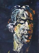 Painting titled "GISTE" by Jacques Clément, Original Artwork