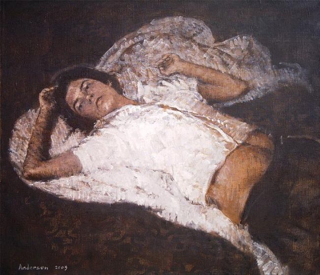 Painting titled "lazy turtle" by Robert Andersen, Original Artwork