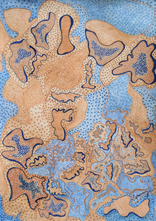 图画,  11.8x8.3 in 