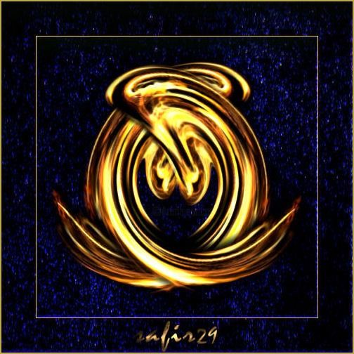 Digital Arts titled "Gold series 01 (Dee…" by Safir An, Original Artwork, Digital Painting