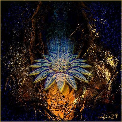 Digital Arts titled "Gold series 04 (Gol…" by Safir An, Original Artwork
