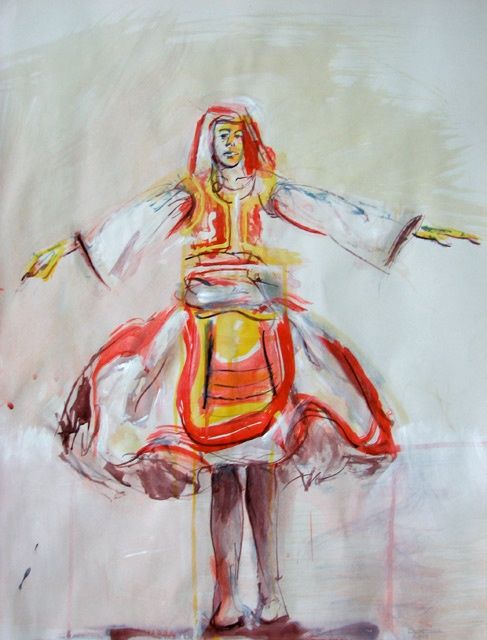 Drawing titled "Twinkle Cross" by Daniel Whitmer, Original Artwork