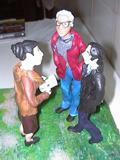 Sculptuur getiteld "Entorno a Hernandez…" door Margarita, Origineel Kunstwerk