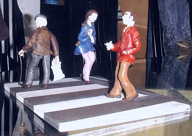 Sculptuur getiteld "passando" door Margarita, Origineel Kunstwerk