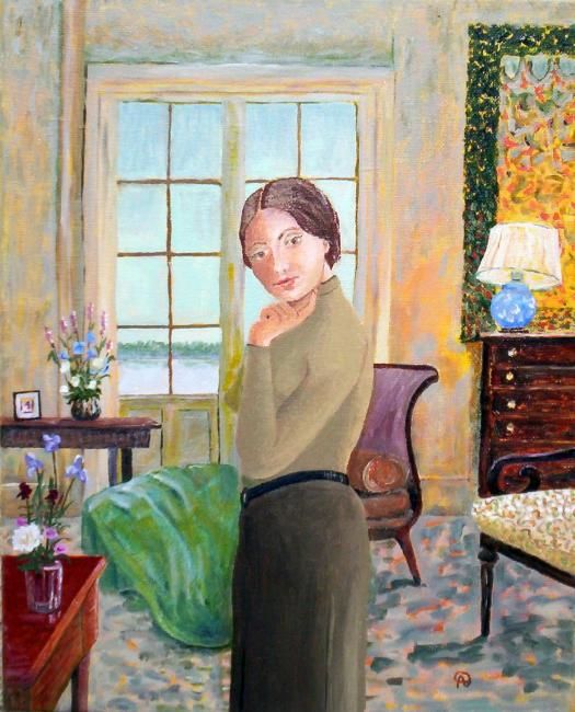 Peinture intitulée "Vraiment?" par Alan Embrée Osler, Œuvre d'art originale, Huile