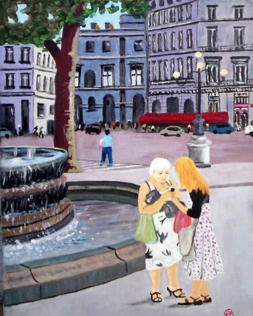 Peinture intitulée "'C'est pour moi, Ma…" par Alan Embrée Osler, Œuvre d'art originale, Huile