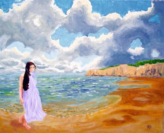 Peinture intitulée "'Huge cloudy symbol…" par Alan Embrée Osler, Œuvre d'art originale, Huile