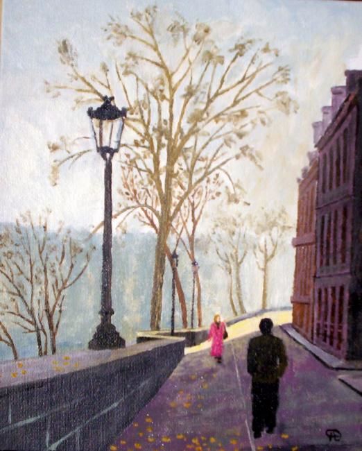 Peinture intitulée "Le Défi (Challenge)" par Alan Embrée Osler, Œuvre d'art originale, Huile