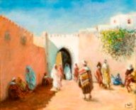 「tableaux_tarar_comp…」というタイトルの絵画 Azeddine Elhilaliによって, オリジナルのアートワーク