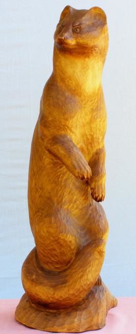 Sculpture titled "sculpture  marten" by David, Original Artwork