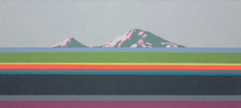 Painting titled "Oleg Tistol. Mounta…" by Oleg Tistol, Original Artwork