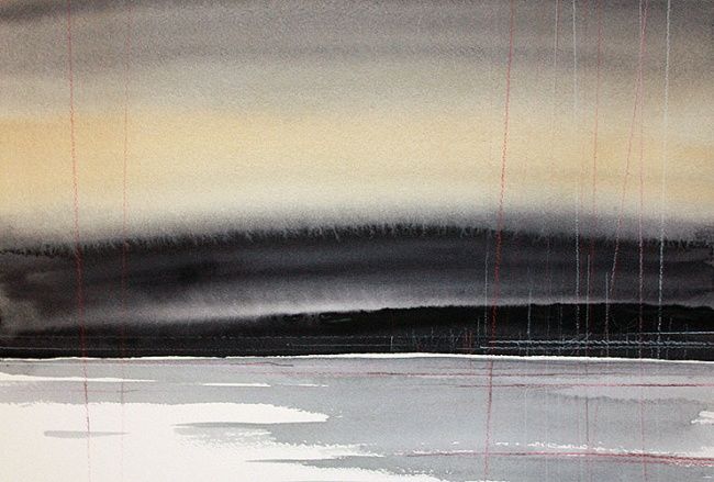 Painting titled "Twilight" by Jonas Pettersson, Original Artwork